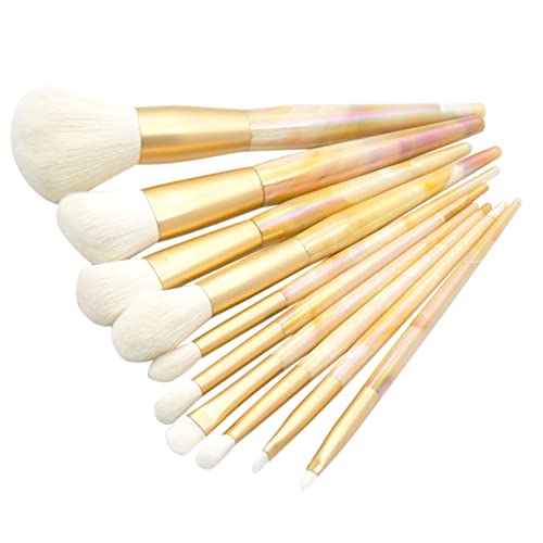 AUTSUPPL 10stücke Teiliges Make Pinsel Für Foundation Lidschatten Kosmetik Mit Dichten Borsten Für Gleichmäßige Anwendung Und Einfache von AUTSUPPL