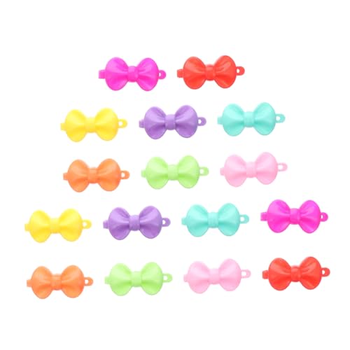 AUTSUPPL 100stücke Mädchen Haarspangen Schleifen Haarschmuck Für Niedliche Haarschmuck-accessoires Zufälligen Farben Für Besondere Anlässe Und Alltag von AUTSUPPL