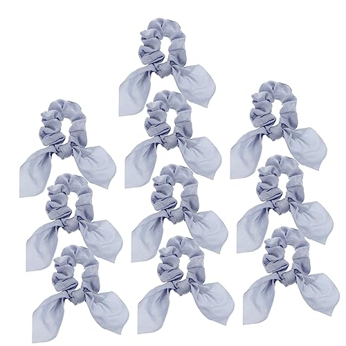 AUTSUPPL 10stücke Haargummis Mit Schleifen Elastische Haargummis Für Pferdeschwanz Schonende Haaraccessoires Für Damen Für Alltag Und Besondere Anlässe von AUTSUPPL
