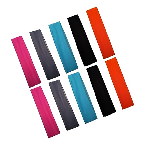 AUTSUPPL 10stücke Teiliges Elastische Sport-stirnbänder Für Damen Atmungsaktive Haarbänder Für Yoga Fitness Und Makeup Für Tägliche Styling Und Beim Sport Verschiedenen Farben von AUTSUPPL