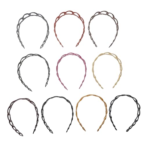 AUTSUPPL 10stücke Teiliges Aus Stylischen Ketten-haarreifen Für Damen Kreative Haarbänder Für Einen Auffälligen Look Für Und Outfit von AUTSUPPL