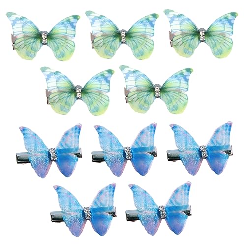 AUTSUPPL 10stücke Kreative Damen-haarspangen Zarte Haaraccessoires Mit Schmetterlingsdesign Für Fotoshootings Und Besondere Anlässe AUTSUPPL 10stücke Kreative Damen-haarspangen Zarte Haaraccessoires Mit Schmetterlingsdesign Für Fotoshootings Und Besondere Anlässe von AUTSUPPL