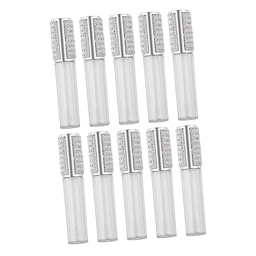 AUTSUPPL 10stücke Leere Lip Gloss Zauberstab Rohre Nachfüllbare Lip Gloss Behälter Für Diy Kosmetik Lipgloss-tube Lipgloss-flaschen Leere von AUTSUPPL