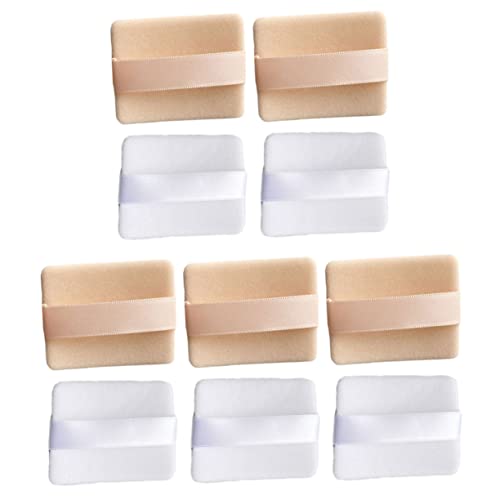 AUTSUPPL 10stücke Make-up Puff Für Pulver Foundation Waschbar Körper Pulver Puff Kissen-make-up-quaste von AUTSUPPL