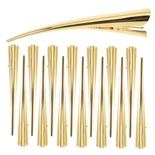 AUTSUPPL 15 Stück Teiliges Große Metall Haarspangen für Damen Langlebige Alligator Krokodil Haarklammern mit Zähnen Farbige Haarclips für Styling und Alltag Modisches Haarschmuck Zubehör von AUTSUPPL