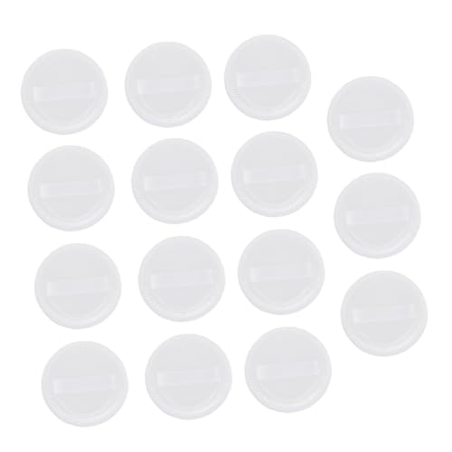 AUTSUPPL 15stücke Abgerundeter Puderquaste Mädchen Schminkkissen Kosmetikpuff Kleiner Kosmetikpuff Schminkpuder Damen Kosmetikpuff Make-up Pulver Make-up Applikatoren von AUTSUPPL
