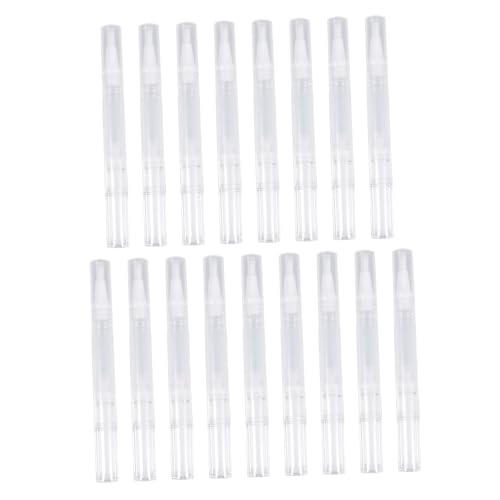AUTSUPPL 15stücke Teiliges Transparenter Nagellack-pens Leere Kosmetikbehälter Für Lip Gloss Für Diy-projekte Und Einfaches Füllen Auslaufen von AUTSUPPL