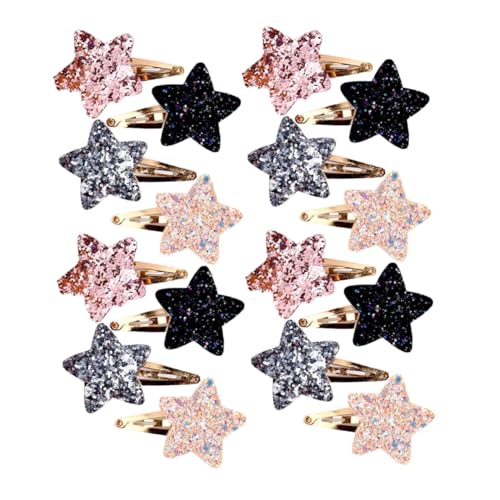 AUTSUPPL 16stücke Stern Haarspangen Clip Stern Haarschmuck Damen Clips Haar Styling Haarspangen AUTSUPPL 16stücke Stern Haarspangen Clip Stern Haarschmuck Damen Clips Haar Styling Haarspangen von AUTSUPPL