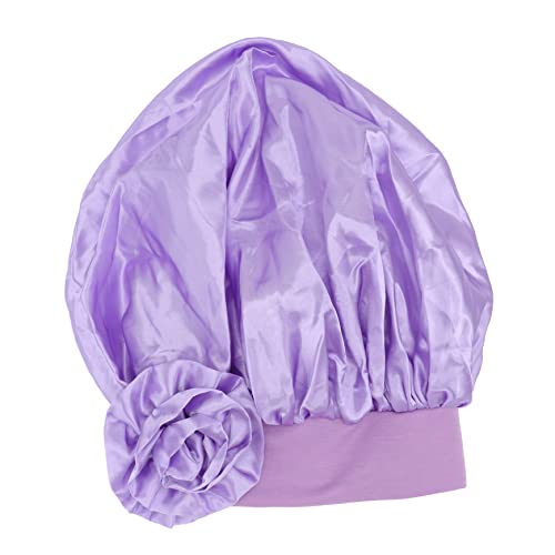 AUTSUPPL Haarhauben Satinhaube Breitkrempig Elastisch Für Damen Und Mädchen Bequem von AUTSUPPL