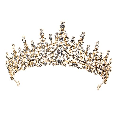 AUTSUPPL 1stück Glänzende Hochzeitskrone Mit Kristallen Elegante Braut Haarschmuck Accessoires Für Besondere Anlässe Geeignet Für Hochzeiten Partys Und Fotoshootings von AUTSUPPL