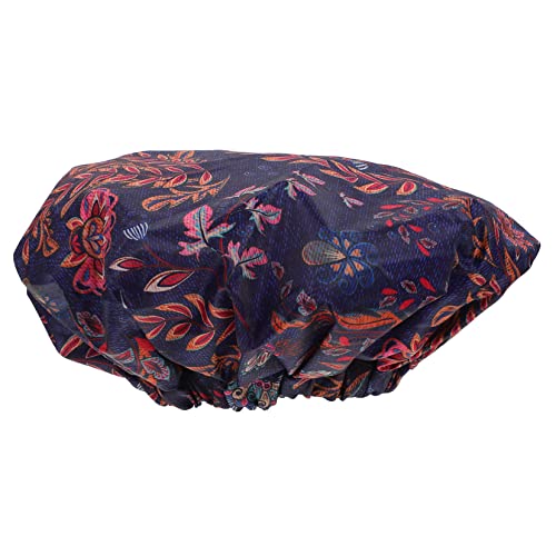 AUTSUPPL Doppelschichtige Duschhaube Für Männer Langlebige Badekappe Aus Oxford Stoff Praktische Haarpflegekappe Für Lange Haare Wiederverwendbar Unisex Für Zuhause Und Reisen von AUTSUPPL