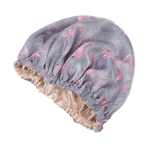 AUTSUPPL Elegante Satin-nachtschlafmütze Haarhaube Für Frauen Verstellbarer Clip von AUTSUPPL