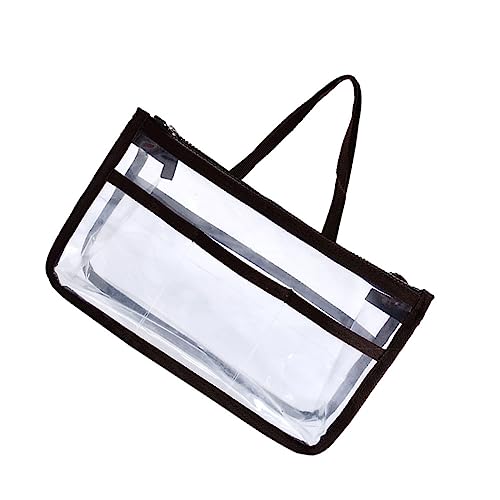 AUTSUPPL Eva Kosmetiktasche Für Damen Wasserdichter Toilettenartikel-Organizer Multifunktionale Wasch Reisetasche Kaffeefarben Für Reisen Und Business Trips von AUTSUPPL