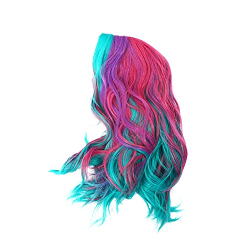 AUTSUPPL 1Stk Perücke Mädchen-Outfits Outfit für Mädchen Synthetisches Haar Halloweenkostüm Halloween-Kostüm-Requisiten fokuhila parücke the wig hair color Haarschmuck Hochtemperaturdraht von AUTSUPPL