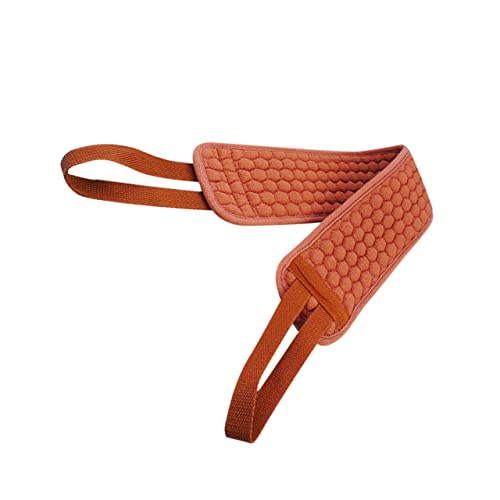 AUTSUPPL 1Stk Reiben Handtuch langes Duschtuch Badwäscher Peeling-Badehandschuhe Unterlegscheibe für Dusche exfoliating brush exfoliating glove Badetuch Rückenziehendes Handtuch Coffee von AUTSUPPL
