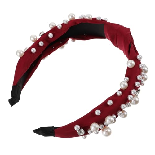 AUTSUPPL 1stück Vintage Perlen Haarreif Für Damen Elegantes Haarband Mit Breiter Krempe Für Hochzeiten Partys Und Tägliches Tragen Aus Hochwertigem Leicht Und Stilvoll von AUTSUPPL