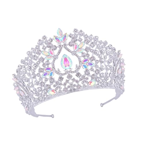 AUTSUPPL Braut Krone Haarband Kristall Zarte Kopfschmuck Hochzeit Damen Band Schmuck Für Hochzeit Und Party von AUTSUPPL