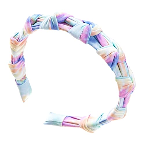 AUTSUPPL Schweiß Stirnbänder Damen - Breite Bänder - Haarreifen - Stylisches Knotenhaarband - Für Weihnachten Valentinstag Neujahr von AUTSUPPL
