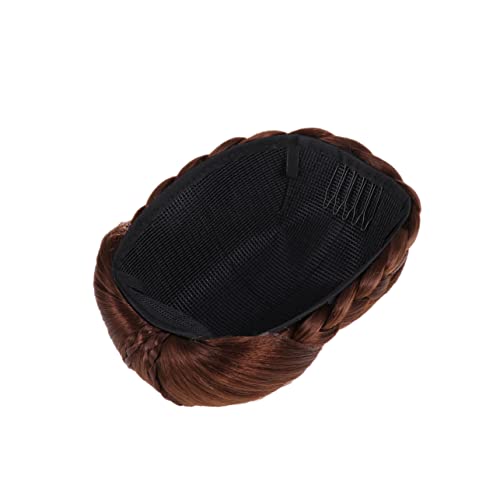 AUTSUPPL Haarknoten-perücke Aus Kunstfaser Geflochtene Verlängerung Für Damen Elegant Und Einfach Anzuwenden Für Hochzeit Abschlussball Party Tanz Alltag Stil 2 von AUTSUPPL