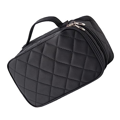 AUTSUPPL 1stück Titel Doppelstöckige Kosmetiktasche Spiegel Wasserdichter Make-up Organizer Für Reisen Damen Und Herren Vielseitiger Toilettenbeutel Für Kosmetik Und Pflegeprodukte von AUTSUPPL