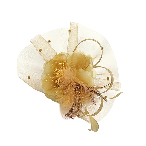 AUTSUPPL 1stück Hochzeits Haarschmuck Kopfbedeckung Für Damen Elegantes Netz Haarband Mit Glitzer Für Hochzeit Party Aufführung Für Besondere Anlässe von AUTSUPPL