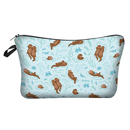 AUTSUPPL Reise-Kosmetiktasche Aus Tragbare Make-up-Tasche Mit Reißverschluss Zum Aufbewahren Von Lipgloss Make-up Lotion Shampoo Und Kleinem Handtuch Praktisch Für Frauen Mädchen Männer Und von AUTSUPPL