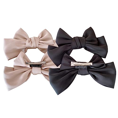 AUTSUPPL 2paare Bowknot Haarspangen Für Mädchen Haarschmuck Mit Schleifen Und Und Bequemer Haarclip Für Feste Und Alltag von AUTSUPPL