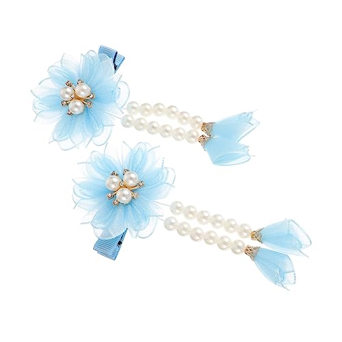 AUTSUPPL 2er-pack Blumen-haarschmuck Quasten-haarnadel Für Mädchen Zarter Kopfschmuck Für Partys Bankette Hochzeiten von AUTSUPPL