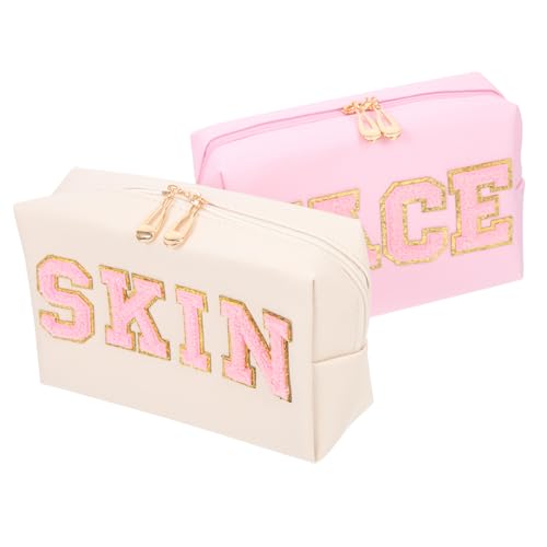 AUTSUPPL 2stücke wasserdichte Kosmetiktaschen Kreative Tragbare Make-up-Organizer Für Damen Für Reise Und Toilettenartikel Eleganten Farben Erhältlich von AUTSUPPL