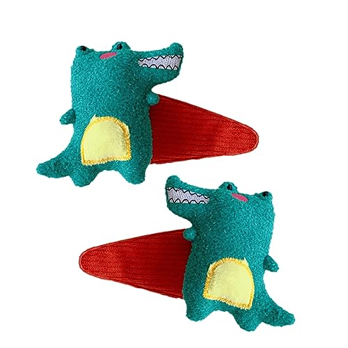AUTSUPPL 2stücke Dinosaurier Haarspangen Kreative Cartoon Haarklammern Rutschfeste Clips Für Damen Und Niedlicher Haarschmuck Für Jede Gelegenheit von AUTSUPPL