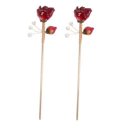 AUTSUPPL 2 Stück Haarnadel Haarschmuck im chinesischen Stil Haarstäbchen, Essstäbchen Retro-Haar-Essstäbchen Haarschmuck für Frauen eleganter Haarstab Haarzubehör Legierung AUTSUPPL 2 Stück Haarnadel Haarschmuck im chinesischen Stil Haarstäbchen, Essstäbchen Retro-Haar-Essstäbchen Haarschmuck für Frauen eleganter Haarstab Haarzubehör Legierung von AUTSUPPL