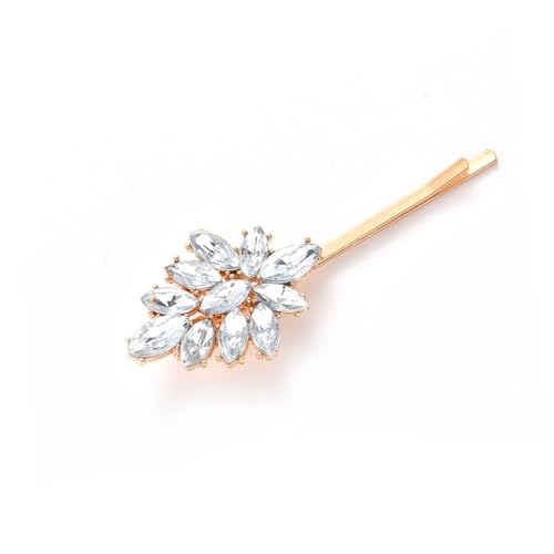 AUTSUPPL 2 Stück Haarspangen mit Strasssteinen Stilvolle Glitzernde Haarspangen für Damen für Partys Modische Haarspangen-set Einzigartige Haarnadel-dekorationen Elegante Kopfschmuck-accessoires von AUTSUPPL