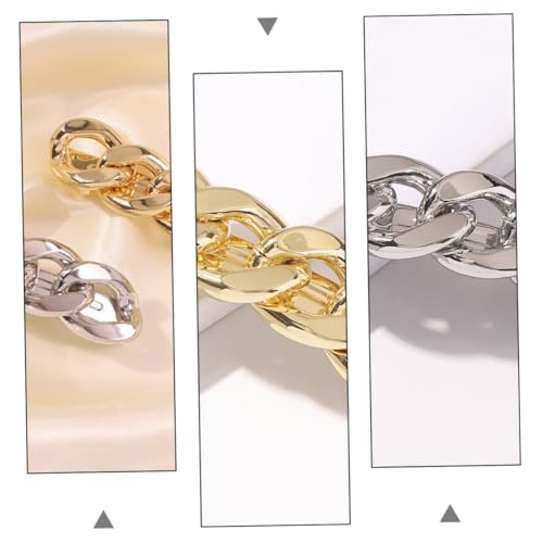 AUTSUPPL 2 Stück Kettenform Haarspangen aus Langlebigem Material Modische Bang Clips für Damen Leicht und Bequem Geeignet für Party Büro Schule und Hochzeit Vielseitiger Zufällige Farbe von AUTSUPPL