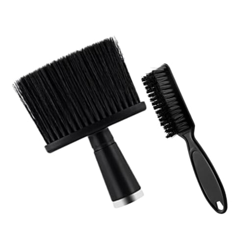 AUTSUPPL Haarklammer Friseur 2 Stück Nackenstaubwedelbürsten Friseurbürste Ideal Zur Entfernung Von Gebrochenem Haar Perfekt Für Friseursalons Professionelle Haarreinigungsbürste Für Damen & Herren von AUTSUPPL