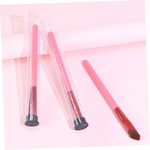 AUTSUPPL 2 Stück Teiliges Augenbrauen pinsel Schräger Profi augenbrauenpinsel aus Langlebigen Kunstfasern Vielseitig für Make up und Lidschatten Handlich für Damen und Herren Inklusive von AUTSUPPL