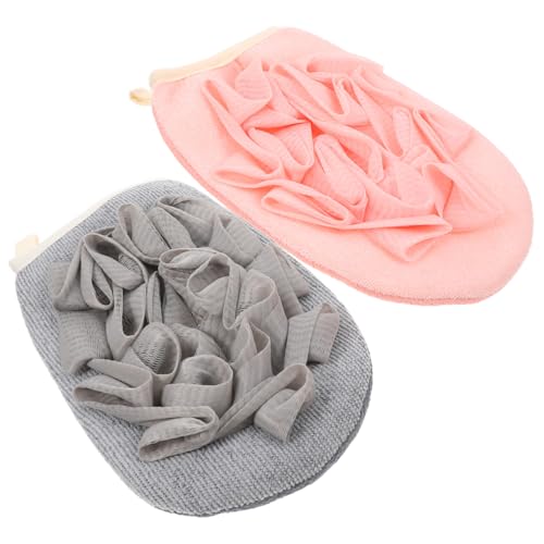 AUTSUPPL 2stücke Peeling-handschuhe Für Körper Exfolierende Badetücher Und Massagehandschuhe Für Gründliche Reinigung Für Entspannende Duschen von AUTSUPPL