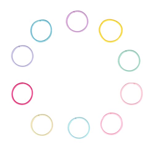 AUTSUPPL 200stücke Bunte Haarbänder Für Kleinkinder Elastische Gummibänder Für Haargummis Haar-accessoires Für Mädchen Geeignet Für Ponytails Und Alltagsgebrauch von AUTSUPPL