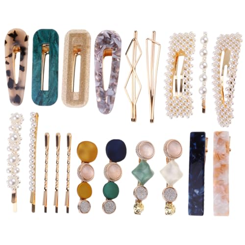 AUTSUPPL 20pcs Frauen Mädchen Haarnadel Perlen Set Haar Werkzeug Haar Zubehör Mädchen Haarnadel Schöne Decor von AUTSUPPL