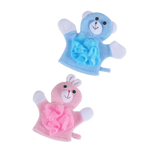 AUTSUPPL 2 Stück Cartoon-badeschrubber Bade-und Körperreinigungstuch Schäumendes Badepeeling-handtuch Für Kinder von AUTSUPPL