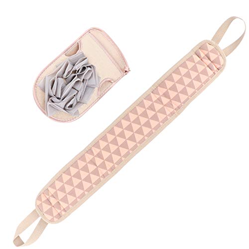AUTSUPPL 2St Badetuch Körperpeelinghandschuh Lotionsapplikatoren Rückenbürste Puffhandschuhe für die Dusche massage bürste massage brush Rückenziehendes Handtuch Peelingband Sport Coffee von AUTSUPPL