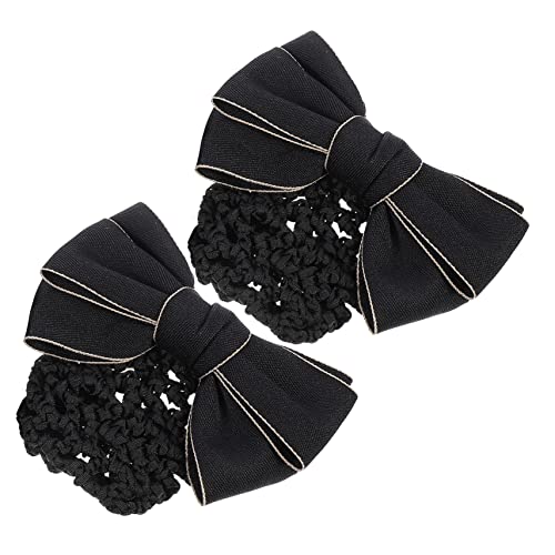 AUTSUPPL 2stücke Frauen Haarschmuck Snoods Mit Schleife Professionelles Haarnetz Für Frisuren Für Einsatz Im Dienstleistungsbereich Und Besondere Anlässe von AUTSUPPL