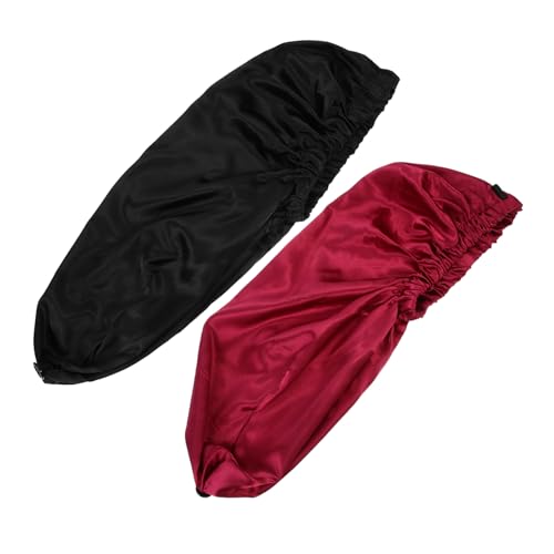 AUTSUPPL 2 Stück Haarhaube Schlafmütze Damen Hauben Schlafmützen für Frauen Bequeme Schlafmütze Clip für Die Haarpflege von AUTSUPPL