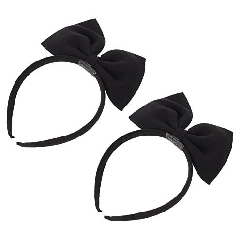 AUTSUPPL 2stücke Junge Mädchen Stirnbänder Mit Bowknot Design Haarschmuck Für Party Foto Requisiten Kopfschmuck Für Mädchen Entzückendes Haarband Mit Schleife von AUTSUPPL