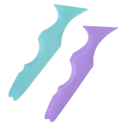 AUTSUPPL 2stücke Wiederverwendbare Silikon-eyeliner-schablonen Für Präzises Augen-make-up Ergonomisches Design Tragbar Für Anfänger Und Profis Geeignet Für Jede Gelegenheit von AUTSUPPL