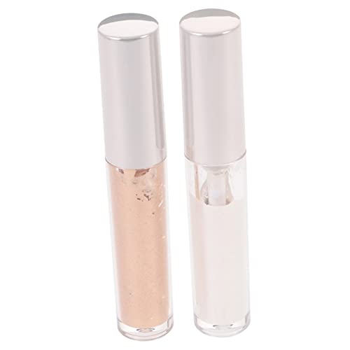 AUTSUPPL 2stücke Glitzer Flüssiger Lidschatten Funkelnde Augen-make-up Für Frauen Für Partys Festivals Hochzeiten Sonnenuntergang Einhorn Langanhaltend Einfache Anwendung von AUTSUPPL