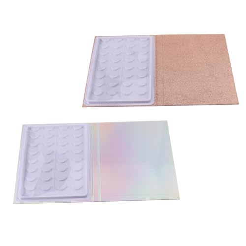 AUTSUPPL 2St für Wimpern Wimpernetui aus Papier wimpern verlängerung halter Nagelmonomerschale eyelash curler wimpernformer leere Wimperntuschen wimper fälle Plastik von AUTSUPPL