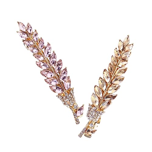 AUTSUPPL 2stücke Haarspangen Für Damen Blattform -clips -haarspangen Frühling Haarnadeln Für Mädchen Und Frauen von AUTSUPPL