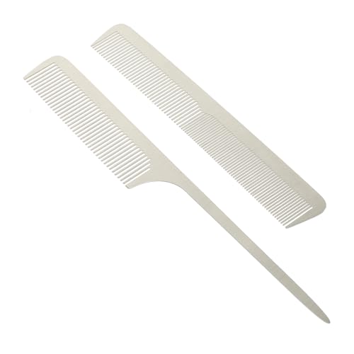 AUTSUPPL 2stücke Haarschneidekamm Aus Kamm Zum Schneiden Von Haaren Haarscherkamm Für Männer Und Frauen Haarschnittzubehör Haarschneidegerät von AUTSUPPL