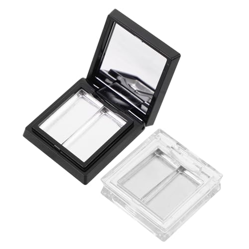 AUTSUPPL 2stücke Leere Lidschatten Paletten Make-up Tablette Kosmetik Aufbewahrungsboxen Für Lidschatten Pulver Mit Pfannen Organizer Box von AUTSUPPL