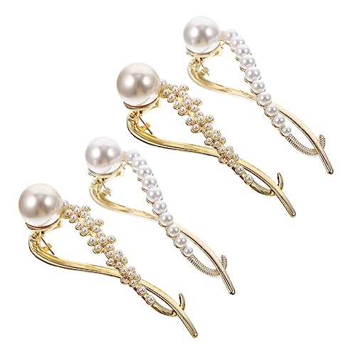 AUTSUPPL 2stücke Perlen Haarnadeln Kopfschmuck Haarspangen Für Frauen Mädchen Vintage Haarschmuck Dekorative Haarnadeln Mit Perlenanhängern Für Hochzeit Und Alltag von AUTSUPPL